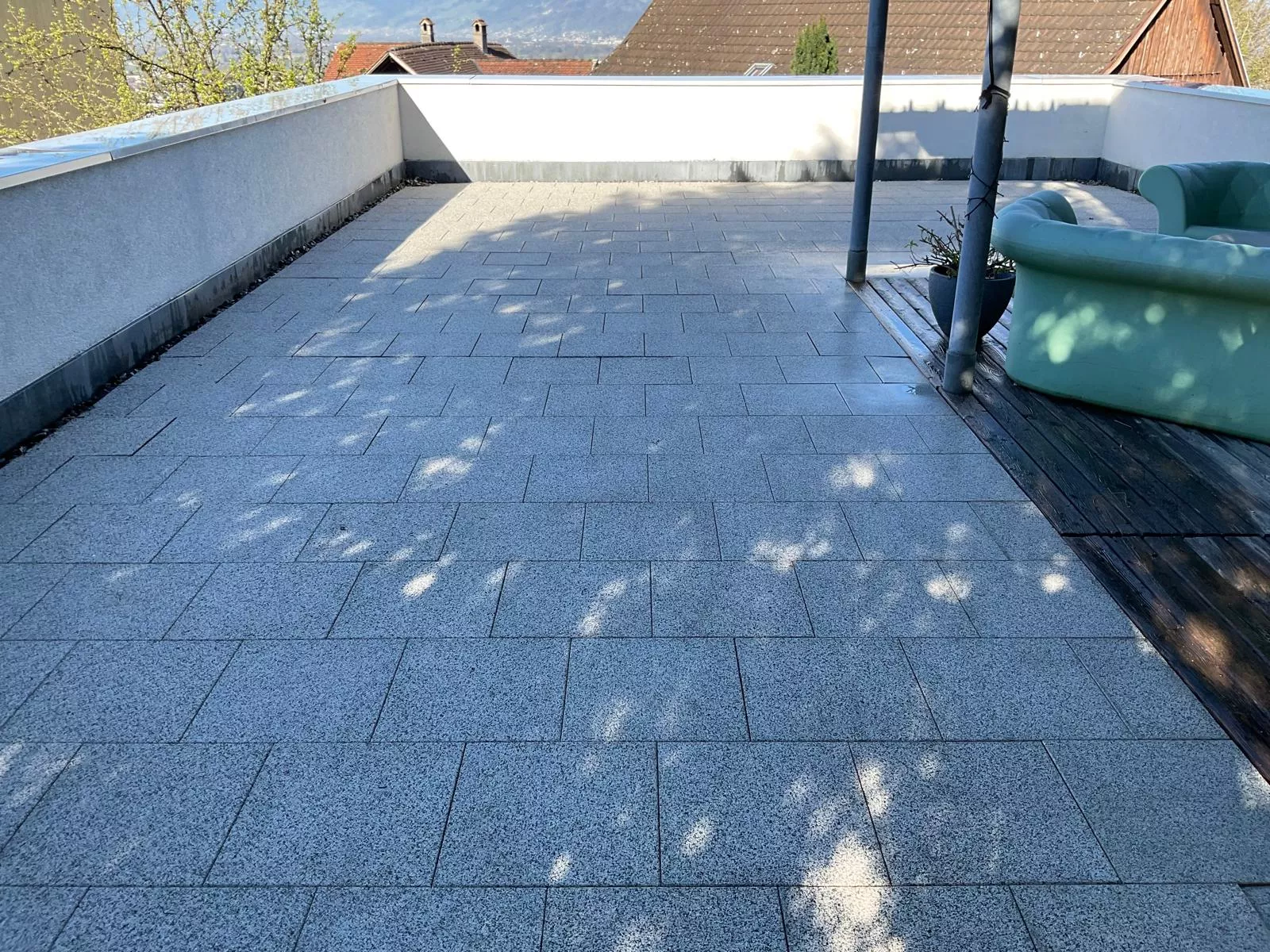 Terrassenreinigung, Flächenreinigung, Steinexperte, Schmutzentfernung, Mario Ender Altach, Vorarlberg